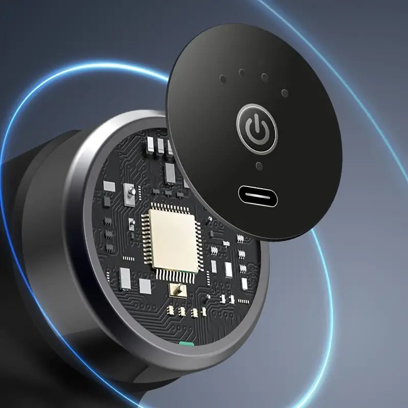 1pc Portable Mini Massage Gun - Deep Tissue Muscle Massager (Black) - SaveHub