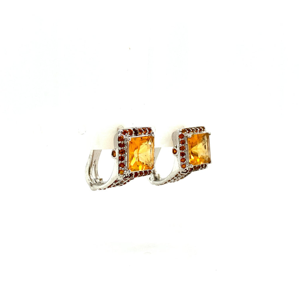 Citrine Jewellery Set in .925 Sterling Silver - KSS 6382 - SaveHub