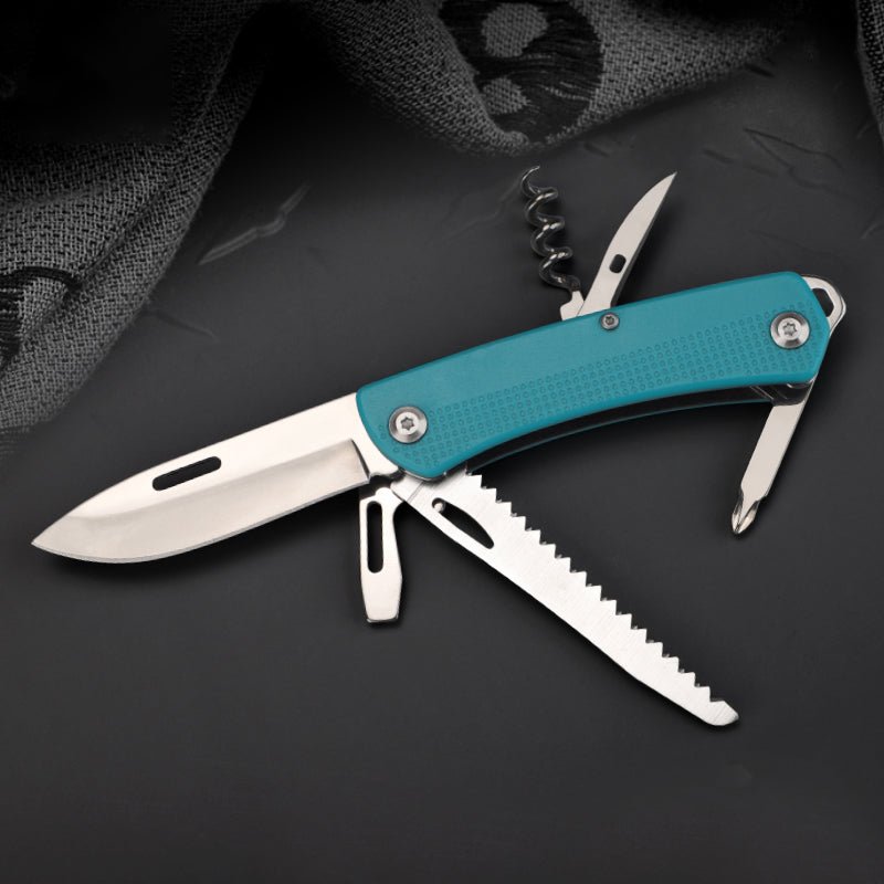 Hot Selling Portable Pocket Knives 440Stainless Steel Pocket Knives Multitool with Plastic Handle - SaveHub