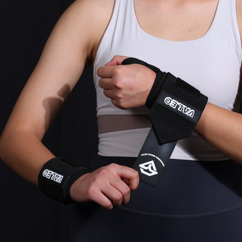 NNEDSZ 1 Pair Black Heavy - Duty Gym Wrist Wraps for Weightlifting, Powerlifting, and Injury Prevention - SaveHub