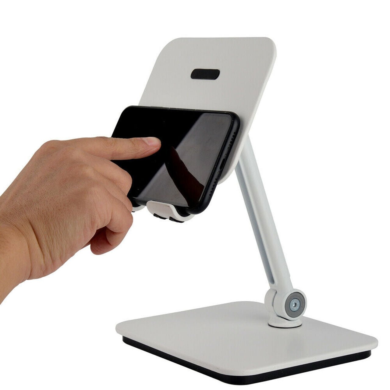 NNEDSZ Full Motion 3 in 1 Smartphone Tablet and Notebook Holder White - SaveHub