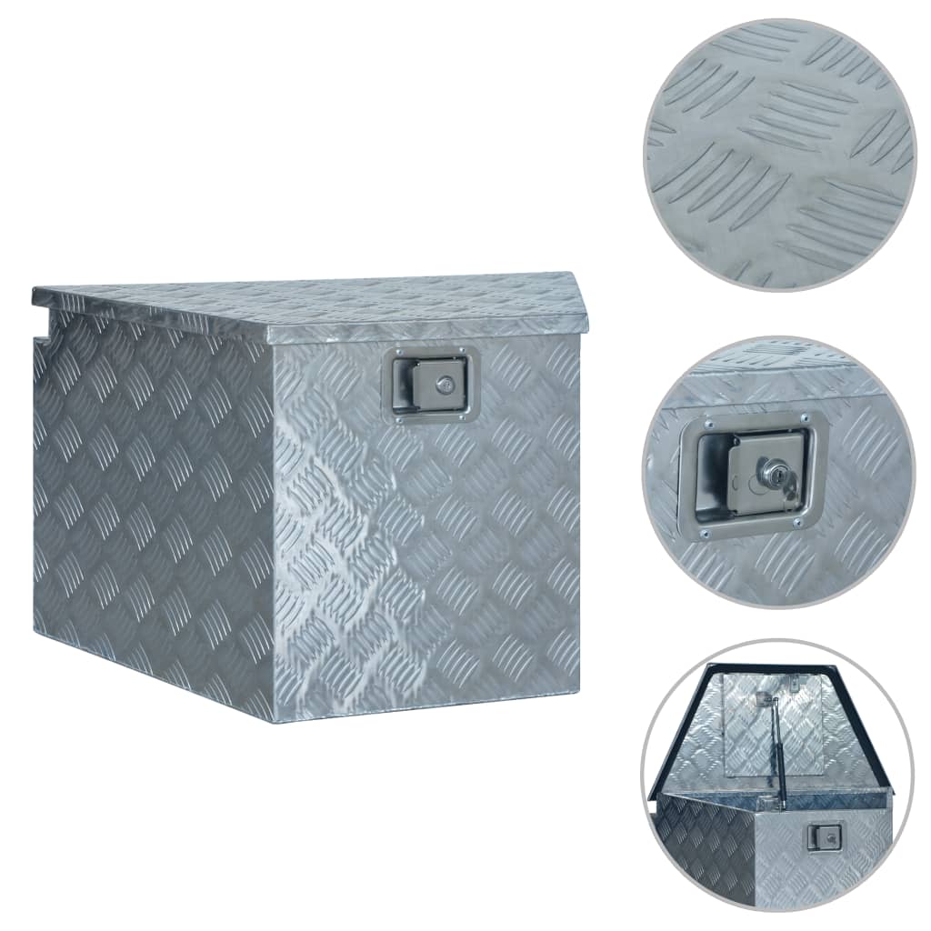 NNEVL Aluminium Box 737/381x410x460 mm Silver - SaveHub
