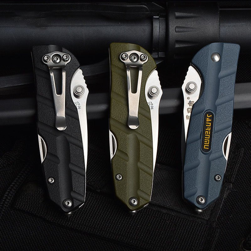 Outdoor Pocket Slip Joint Knives Portable Practical Camping Survival Tools Knifes - SaveHub
