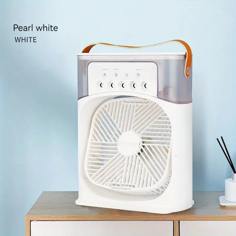 Portable Humidifier Fan AIr Conditioner Household Small Air Cooler - SaveHub