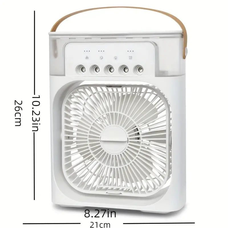 Portable Humidifier Fan AIr Conditioner Household Small Air Cooler - SaveHub