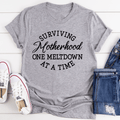 Surviving Motherhood T-Shirt - SaveHub